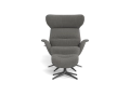 Fotel More Flexlux Upholstered Black Aluminium różne warianty 