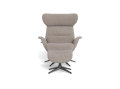 Fotel More Flexlux Upholstered Black Aluminium różne warianty 