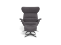 Fotel More Flexlux Upholstered Black Aluminium różne warianty 