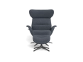 Fotel More Flexlux Upholstered Black Aluminium różne warianty 