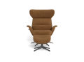 Fotel More Flexlux Upholstered Black Aluminium różne warianty 