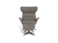 Fotel More Flexlux Upholstered Black Aluminium różne warianty 