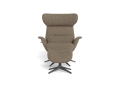 Fotel More Flexlux Upholstered Black Aluminium różne warianty 