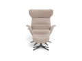 Fotel More Flexlux Upholstered Black Aluminium różne warianty 