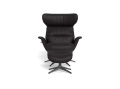 Fotel More Flexlux Upholstered Black Aluminium różne warianty 