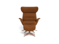 Fotel More Flexlux Upholstered Walnut Decor Aluminium różne warianty 