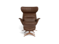 Fotel More Flexlux Upholstered Walnut Decor Aluminium różne warianty 