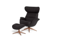Fotel More Flexlux Upholstered Walnut Decor Aluminium różne warianty 