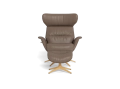 Fotel More Flexlux Upholstered Oak Decor Aluminium różne warianty 