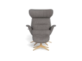 Fotel More Flexlux Upholstered Oak Decor Aluminium różne warianty 