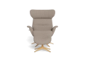 Fotel More Flexlux Upholstered Oak Decor Aluminium różne warianty 