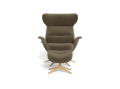 Fotel More Flexlux Upholstered Oak Decor Aluminium różne warianty 