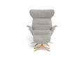 Fotel More Flexlux Upholstered Oak Decor Aluminium różne warianty 