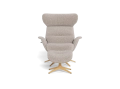 Fotel More Flexlux Upholstered Oak Decor Aluminium różne warianty 