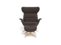 Fotel More Flexlux Upholstered Oak Decor Aluminium różne warianty 