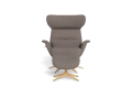 Fotel More Flexlux Upholstered Oak Decor Aluminium różne warianty 