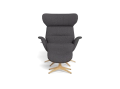 Fotel More Flexlux Upholstered Oak Decor Aluminium różne warianty 
