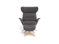 Fotel More Flexlux Upholstered Oak Decor Aluminium różne warianty 