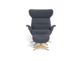 Fotel More Flexlux Upholstered Oak Decor Aluminium różne warianty 