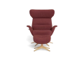 Fotel More Flexlux Upholstered Oak Decor Aluminium różne warianty 