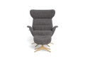 Fotel More Flexlux Upholstered Oak Decor Aluminium różne warianty 