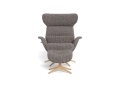 Fotel More Flexlux Upholstered Oak Decor Aluminium różne warianty 