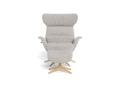 Fotel More Flexlux Upholstered Oak Decor Aluminium różne warianty 