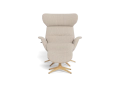 Fotel More Flexlux Upholstered Oak Decor Aluminium różne warianty 
