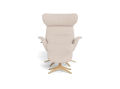 Fotel More Flexlux Upholstered Oak Decor Aluminium różne warianty 