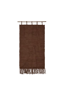 Dywan na ścianę Harvest z drążkiem Ferm Living Dark Chocolate rózne warianty