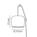 Lampa wisząca AIM Flos
