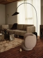 Lampa podłogowa ARUM Arched Black Ferm Living