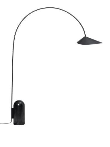 Lampa podłogowa ARUM Arched Black Ferm Living
