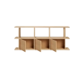 Regał na książki Kona- 3x2 z szafkami Ferm Living różne kolory