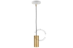 Lampa wisząca mosiężna, Clarisse, Zangra 