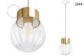Mosiężna lampa wisząca Celestine Zangra różne warianty