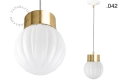Mosiężna lampa wisząca Celestine Zangra różne warianty