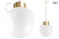 Mosiężna lampa wisząca Celestine Zangra różne warianty