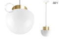 Mosiężna lampa wisząca Celestine Zangra różne warianty