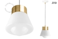 Mosiężna lampa wisząca Celestine Zangra różne warianty