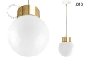 Mosiężna lampa wisząca Celestine Zangra różne warianty