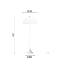 Lampa podłogowa PANTHELLA opalowa LOUIS POULSEN różne warianty