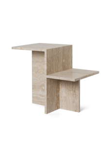 Stolik Distinct Travertine Ferm Living 