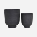 Donice 2 sztuki Vig  Dark Grey House Doctor 