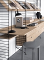 Biurko Blat STRING Furniture  różne forniry 78x58cm
