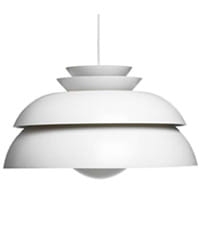 Concert P3 lampa wisząca Fritz Hansen Biała