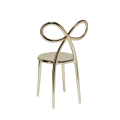 KRZESŁO RIBBON METALOWE ZŁOTE	- QEEBOO
