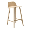 Stołek barowy H65 lub H75 Nerd Muuto - różne kolory