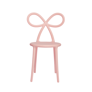 KRZESŁO RIBBON RÓŻOWY MAT	- QEEBOO