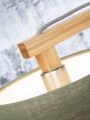 LAMPA STOŁOWA HIMALAYA BAMBUSOWA PODSTAWA, LNIANY ABAŻUR, WIELE KOLORÓW	- IT'S ABOUT ROMI